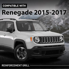 G-PLUS Grille Reinforcement for Jeep Renegade 2015-2017 Front View