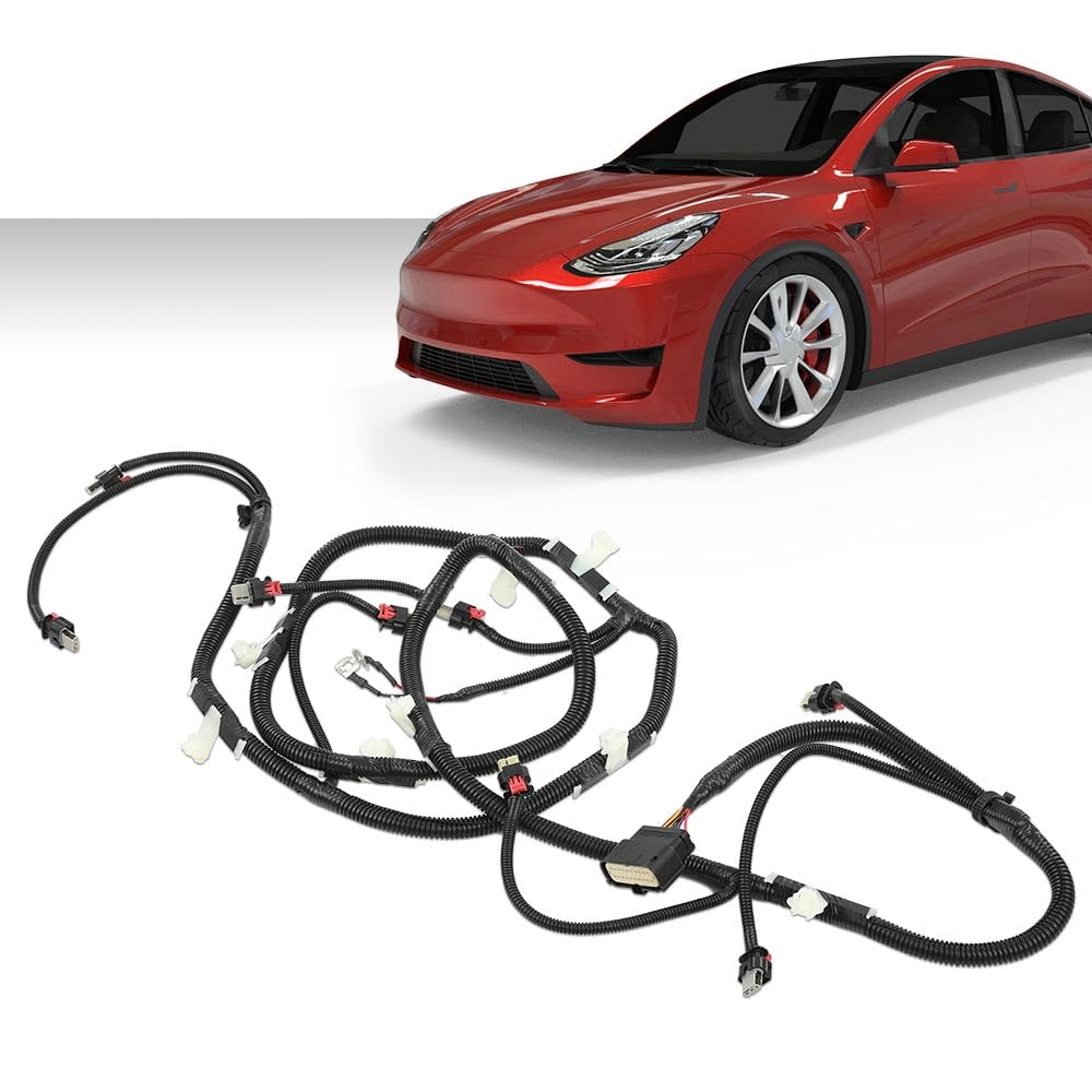 G-PLUS Front Bumper Wiring Harness Compatible with Tesla Model Y 2020 2021 2022 2023 20 21 22 23 148904500C