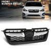 G-PLUS Front Bumper Grille Honeycomb Grill Compatible with Subaru Impreza 2012-2014 91122FJ000