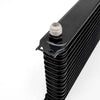 G-PLUS AN10-10AN Universal Engine Aluminum Transmission Racing Oil Cooler (Black, 15 Row Japanese-Style)