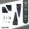 G-PLUS Heavy Duty 2" Front & Rear ATV Lift Kit Set Compatible with Honda Foreman TRX450 4x4 1998-2004