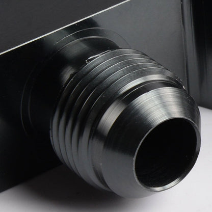 G-PLUS AN10 GM Oil Cooler Adaptor Replacement For BILLET LS1 LS2 LS3 LSX VE HSV VZ DRAG RACE Black