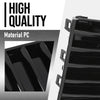 G-PLUS Bumper Cover Grille Front Left Side Compatible with Cadillac XT4 2019 2020 2021 2022 2023 2024 GM1038293, 191275994511 Glossy Black