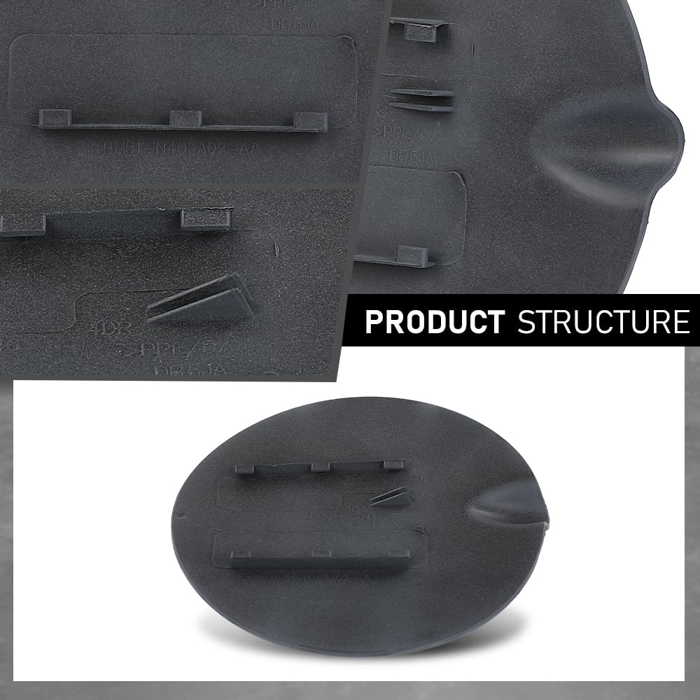 G-PLUS Fuel Tank Filler Door Housing Cap Cover, Compatible with Ford Focus 2012-2018, BM5Z54405A26A, BM5Z-54405A26-A