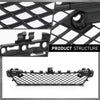 G-PLUS Front Bumper Grille With Parktronic Holes Center Compatible with Benz C250 C350 2012-2015, Fit For Models Without AMG Styling Package 2048851324