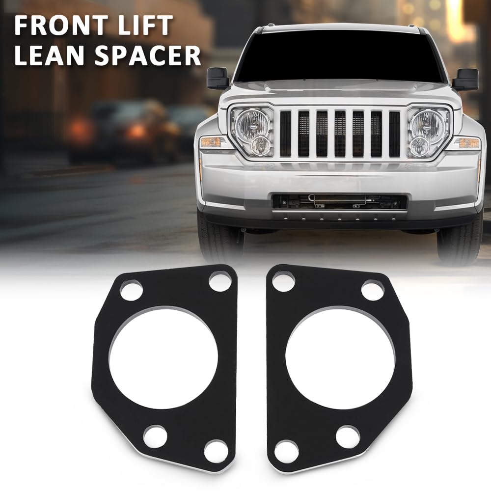 G-PLUS 1/2" Front Lift Lean Spacer Compatible with Jeep Liberty KJ KK 2002-2012,Fit Dodge Nitro 2007-2012