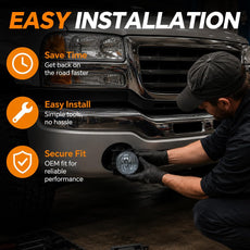 G-PLUS Fog Lights for GMC Sierra 1500 2500HD 3500 2003-2006 Product Image