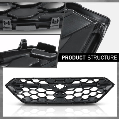 G-PLUS Front Grille Black Compatible with Subaru WRX 2022-2023 91121VC200, SU1200198