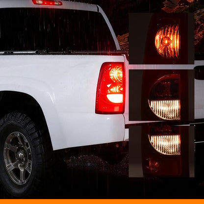 G-PLUS Left Driver Side Tail Light Lamp Compatible with Chevy Silverado1500 / 1500HD / 2500 / 2500HD 2003-2006 19169002 19169004 Luces Traseras Rear Brake Lamps Assembly