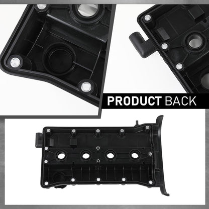 G-PLUS Engine Valve Cover w/Gasket & Cap Compatible with Chevy Aveo 2004 2005 L4 1.6L 96473698