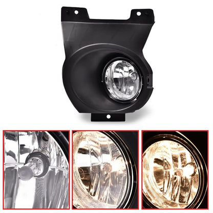 G-PLUS Fog Lights Compatible With 2011-2014 Ford F150, (NOT For SVT Raptor Models),Driving Fog Lamps w/Switch/Bracket/Bulbs Pair (Clear lens)
