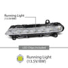 G-PLUS LED Left Fog Light DRL Daytime Running Lamps, Compatible with W204 X204 W216 W218 W221 W251 2008-2014, LH Driver Side, 2218201756, A2218201756