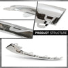 G-PLUS Front Bumper Lip Trim Chrome Molding Left+Right Compatible with Benz W222 S-Class S350 S450 S560 2018-2020 A2228857700