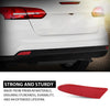 G-PLUS Rear Left Bumper Reflector, Compatible with Ford Focus S SEL Titanium 2012-2018, Driver Side, FO1184101, BM5Z13A565B