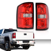 G-PLUS Tail Lights w/o Bulbs Compatible with GMC Sierra 1500 2014-2018,Tail lamp Fit GMC Sierra 2500 HD 3500 HD 2015-2019,Rear Lights Red Lens Luces traseras,Pilotos traserosAssembly