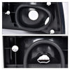 G-PLUS Taillights Taillamps Rear Brake Lights Left&Right w/o Bulbs Compatible with Ford Mustang 1987-1993,FO2800168, FO2801168 Smoky Lens Black Housing Faros Traseros Luces TraserasAssembly