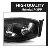 G-PLUS LED Headlights Assembly Front Headlamps Pair Set Compatible with Dodge Ram 1500 2006-2008,Compatible with Dodge Ram 2500 3500 2006-2009 Clear Lens Black Housing Clear Reflector,faros delanteros