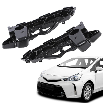 G-PLUS Front Left & Right Side 1pair Bumper Brackets Compatible with Toyota Prius V 2012-2018 TO1042118, TO1043118, 5211647030, 5211547030