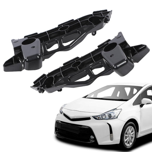 G-PLUS Front Left & Right Side 1pair Bumper Brackets Compatible with Toyota Prius V 2012-2018 TO1042118, TO1043118, 5211647030, 5211547030