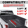 G-PLUS Fender Flares Compatible with Chevy Silverado 1500 2014-2018/Fit Chevy Silverado 2500 3500HD 2015-2019 (6.5' and 8' Long bed, Factory Style Textured), NOT fit GMC Sierra, NOT Fit Dually model