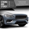 G-PLUS Front Bumper Cover Fascia Compatible with Volvo S60 V60 2019-2021 Fit Models without Headlight Washer and Parallel Park Assist 397964230, 36011940