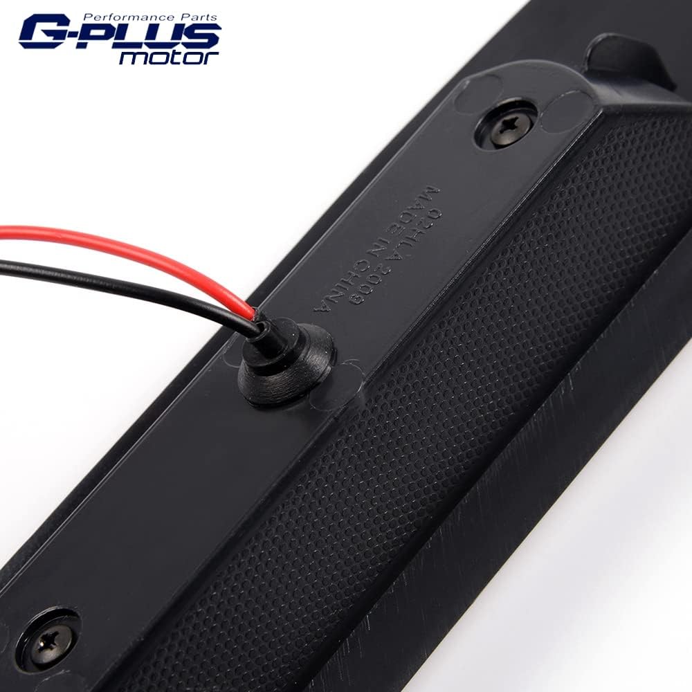 G-PLUS Rear LED 3rd Third Brake Light Compatible with Toyota Tacoma 1995-2017 High Mount Stop Light(Red Lens)