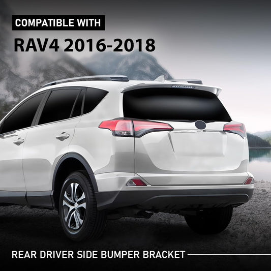 G-PLUS Rear Driver Side Bumper Bracket Compatible with Toyota RAV4 2016-2018 521560R050