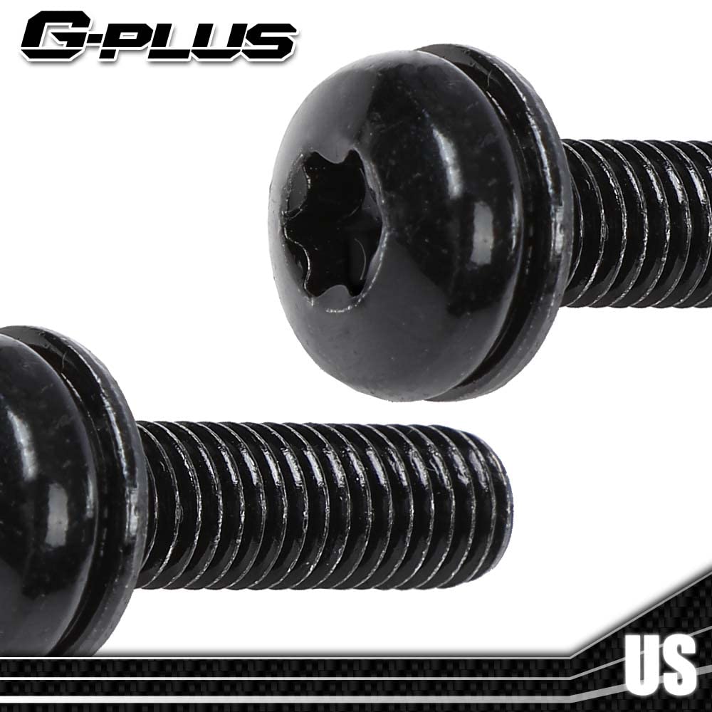 G-PLUS WindShield Frame & Hinge Screws Compatible with JK Model Jeep Wranglers Including 2007-2017 06508953AA