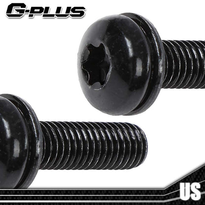G-PLUS WindShield Frame & Hinge Screws Compatible with JK Model Jeep Wranglers Including 2007-2017 06508953AA