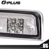 G-PLUS 3D LED Bar Truck Third 3rd Tail X Brake Light Compatible With 2009-2010 Dodge Ram 1500 2011-2017 Ram 1500 2500 3500 55372082AE 55372082AF High Mount Stop light