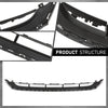 G-PLUS Front Bumper Cover Grille Insert, Compatible with Audi Q7 Base 2010-2015, 4L0807683C01C, AU1036106