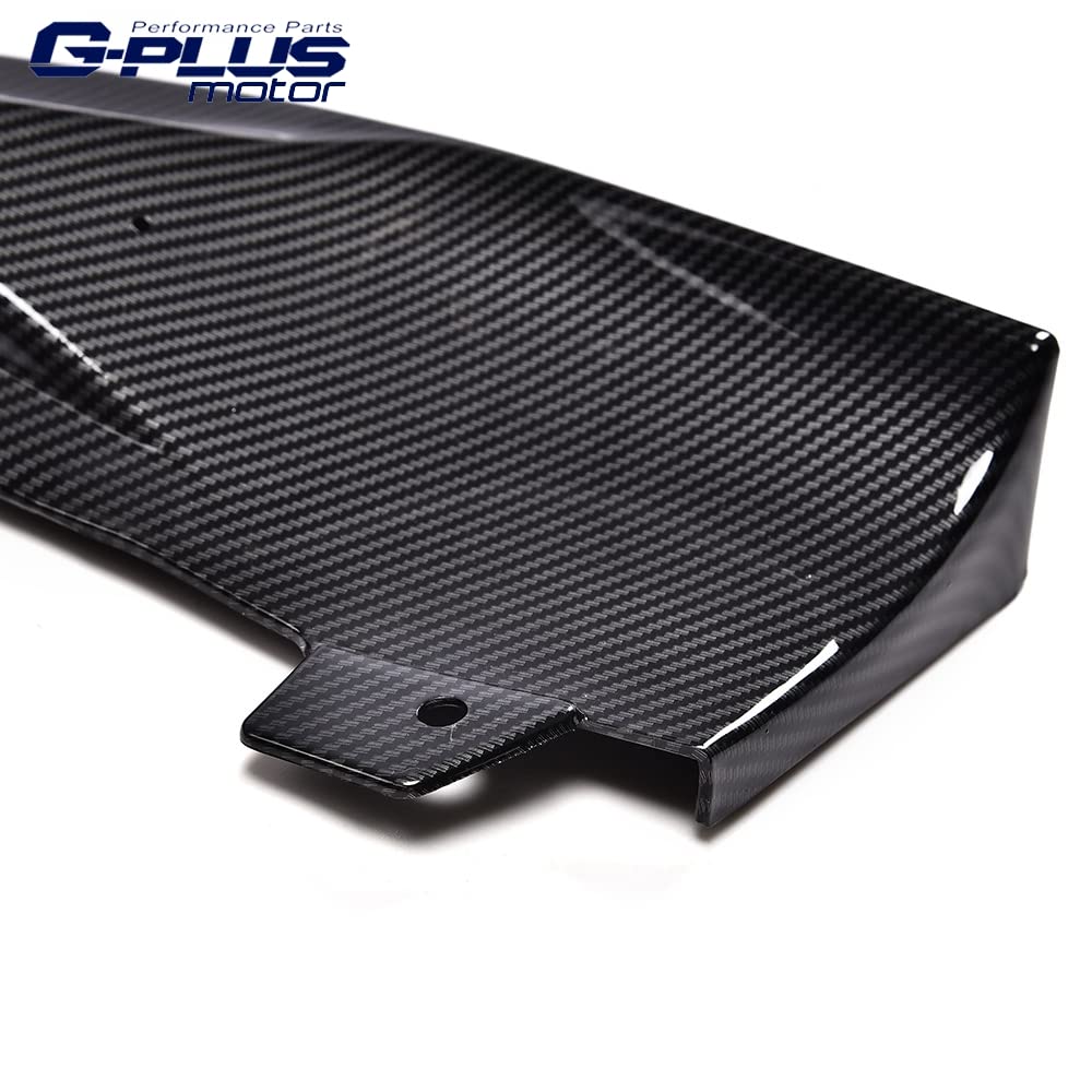 G-PLUS Polyurethane Winglet Aero Front Bumper Lip Splitter Diffuser Compatible with 2014-2016 IS250 IS350 F Sport