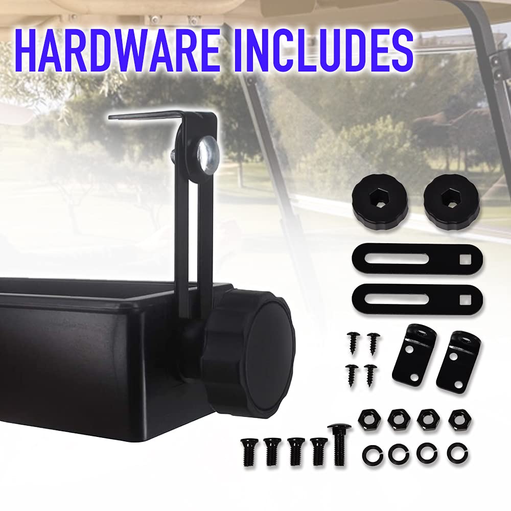 G-PLUS 5 Panel Universal Mirror Compatible with Yamaha/Golf Carts EZGO/Club Cars (1PC)