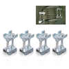 G-PLUS 4pcs Strut Shocks Coil Spring Compressor 2-Way Adjustable Lift or Lower Spring Spacer