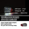 G-PLUS one Pair LED Interior Door Panel Courtesy Lamp Compatible with 1997-2003 Ford F150/1997-1999 Ford F250 F65Z13B724AA F65Z13B725AA