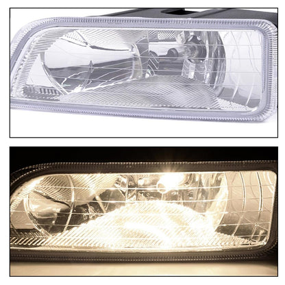 G-PLUS Front Bumper Driving Fog Lights W/Wiring Kit Compatible with 2003-2007 Honda Accord 4DR Sedan/Compatible with 2004-2008 Acura TL All Models luces de neblina
