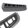 G-PLUS Window Switch Bezel Cover Driver Side, Push Button, Manual, Dark Gray, Compatible with Chevy Silverado/GMC Sierra 2003-2007