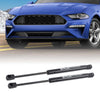 G-PLUS Racing Hood Lift Strut Damper Shock Set Complete Kit Black Compatible with Ford Mustang 15-21