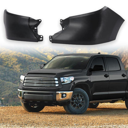 G-PLUS Front Fender Fillers Compatible with Toyota Tundra 2014 2015 2016 2017 2018 2019 2020 2021 Driver & Passenger Side Fender Filler Pair Set Painted Black 539320C903 TO1242101 539310C903 TO1243101
