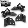 G-PLUS Door Hinge Set Compatible with Chevy & GMC Pickup 1967-1972,Fit Blazer & Jimmy 1969-1972,Fit Suburban 1967-1972 (Front Door only)