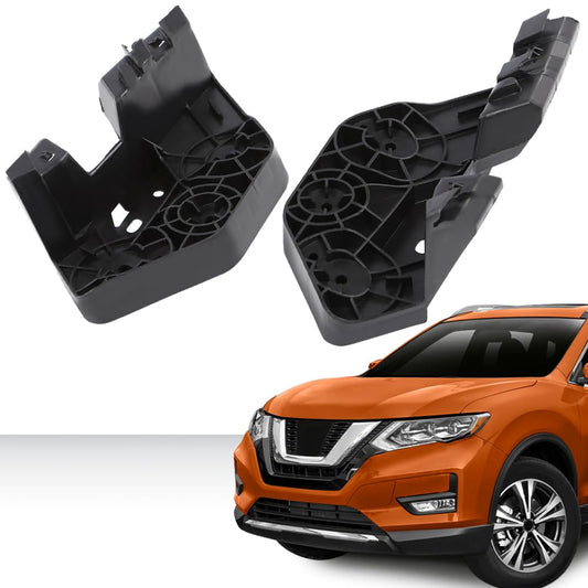 G-PLUS Headlight Head lamp Bumper Retainer Bracket Compatible with Nissan Rogue SUV 2014-2016 Left&Right 2PCS