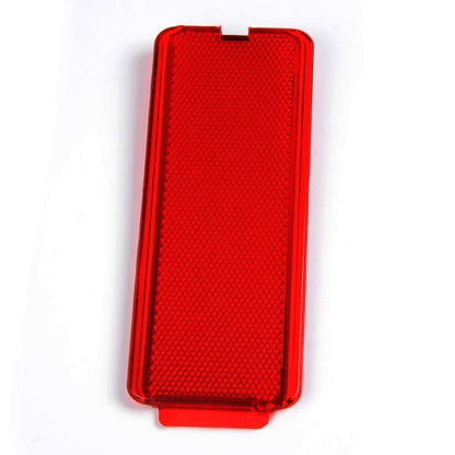 G-PLUS Front Rear Door Entry Reflector Interior Door Trim Panels Compatible with Ford Super Duty F250 F350 F450 F550 1999-2007/Fit Ford Excursion 2000-2005 F81Z2523820AA F81Z-2523820-AA Red 4 PCS