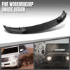 G-PLUS Front Bumper Lip Splitter Spoiler Compatible with BMW F10 5 Series M Sport 2011 2012 2013 2014 2015 2016, Only Fit Model with M Sport Bumper Front Lip Spoiler Splitter Black