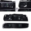 G-PLUS LED 3rd Third Brake Light & Headlight Assembly Fit Chevy Silverado 1500 2500 & HD 3500 1999-2002 Fit Chevy Silverado GMC Sierra 1500 2500HD 3500 1999-2006