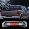 G-PLUS LED Third Brake Light Compatible With 02-09 Dodge RAM, 3RD LED Bar Brake/Cargo Light,Type X (Smoky lens Chrome Housing Amber Reflector)