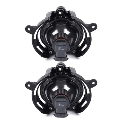 G-PLUS Projector Fog Lights Compatible With 08-17 Chevy Saturn Malibu Buick Envision/08-13 CTS (NOT Fit V models) LH/RH Driving Fog Lamp 2PC