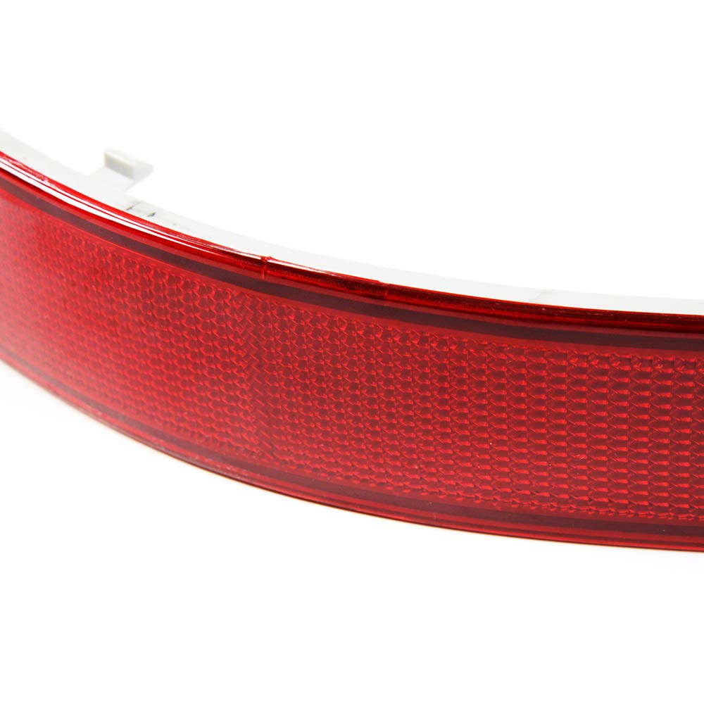 G-PLUS Rear Bumper Reflector Light LH & RH Side Compatible with Mercedes-Benz ML-Class W164 ML320 ML350 ML550 2007 2008 2009 1648200374 1648201574