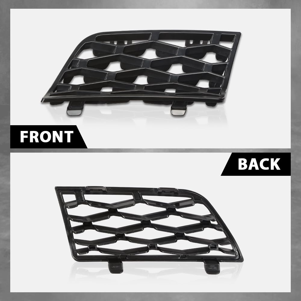 G-PLUS Front Right Bumper Air Inlet Grill Cover, Compatible with Range Rover L322 2006-2009 (Not Fit for Range Rover Sport models) Grill Cover DXB500380PUY