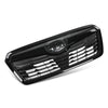 G-PLUS Front Bumper Grille w/Camera Hole Compatible with Subaru Forester 2019-2021 Gloss Black