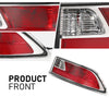 G-PLUS Rear Right Passenger Side Tail Light Lamp Compatible with LX GX460 2014-2023 81671-60160, 8167160160, LX2887103 Luces Traseras Rear Brake Lamps Assembly